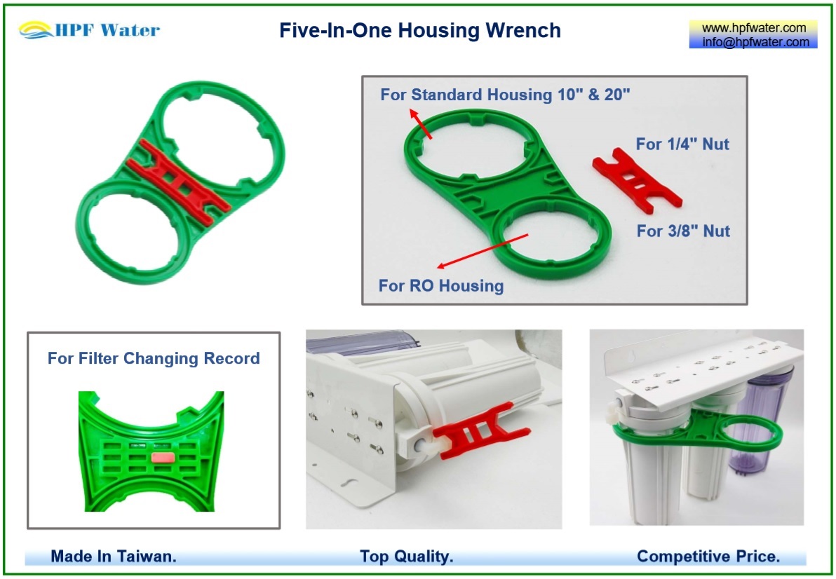 Five-In-One Housing Wrench made in Taiwan